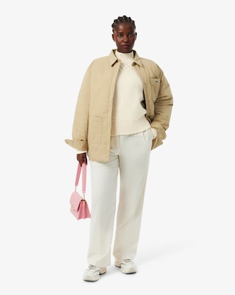 아란 케이블 터틀넥 풀오버