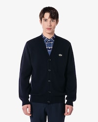 베이직 V넥 가디건