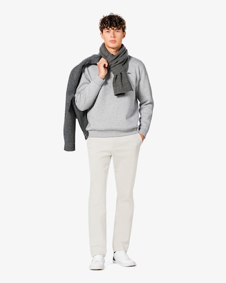 시그니처 테크니컬 피케 크루넥 스웻셔츠