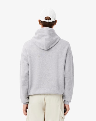 홀리데이 크루넥 후드 풀오버