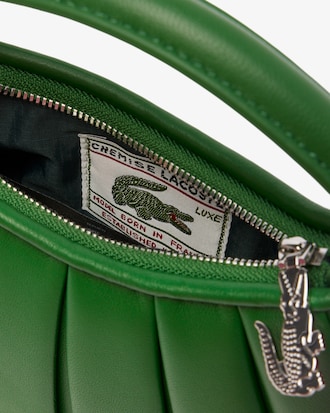 런웨이 레더 렝글런 미니 크로스바디