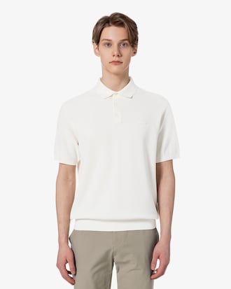 피케 반팔 스웨터 폴로 셔츠