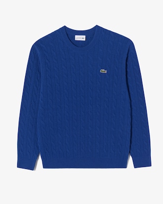 케이블 크루넥 풀오버