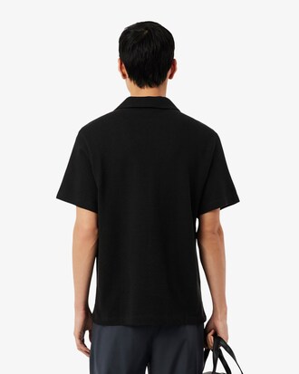 린넨 반팔 폴로 셔츠