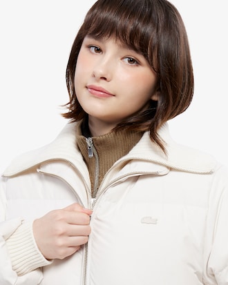 스웨터 카라 다운