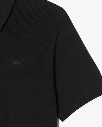 립조직 카라 연사 반팔 스웨터 폴로 셔츠