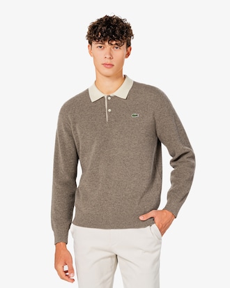 립조직 럭비 스웨터 폴로셔츠