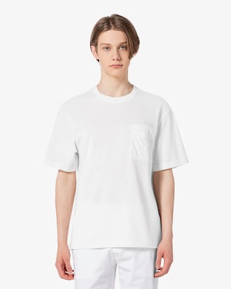 강연 우븐 포켓 티셔츠