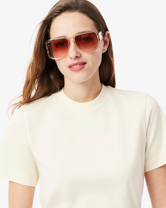 엠보 로고 반팔 티셔츠