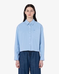 크롭 포켓 셔츠