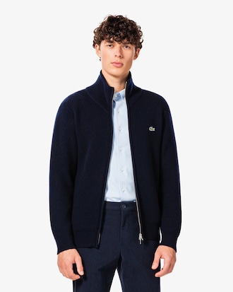 립조직 풀집업 가디건