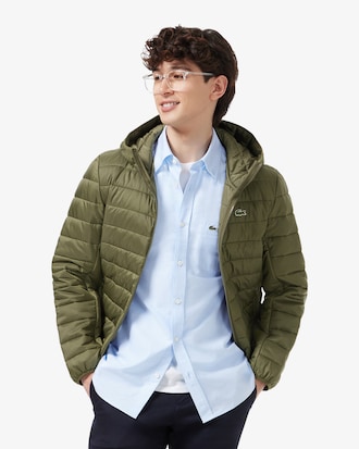 THERMORE 후드 경량 패딩