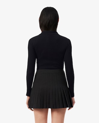 립조직 긴팔 폴로셔츠