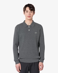 케이블 스웨터 폴로