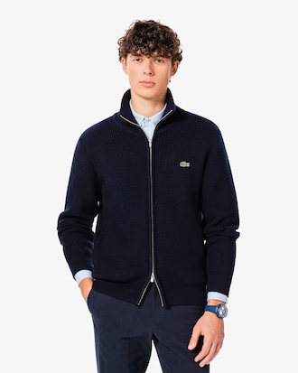 립조직 풀집업 가디건