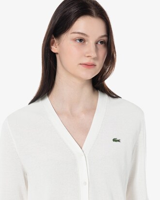 썸머 브이넥 미들 가디건