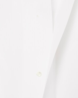 유니섹스 코튼 포플린 후드 블루종