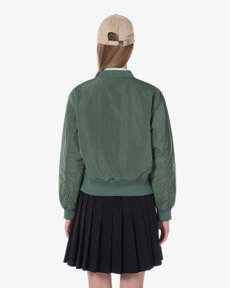 패딩 봄버 점퍼