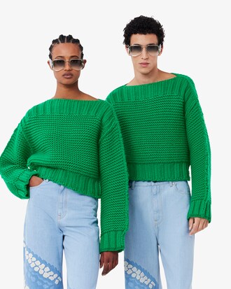 메리노울 오버사이즈 스웨터