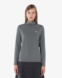 터틀넥 긴팔 티셔츠