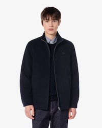 하이넥 울 자켓