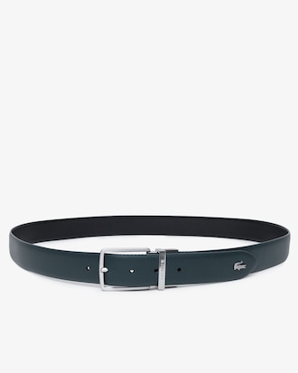 라코스테 레터링 기본 버클 벨트