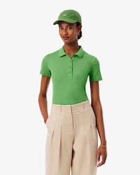 슬림핏 립조직 폴로 셔츠