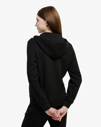 시그니처 테크니컬 피케 후드 집업