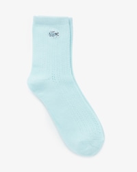 여성용 아일렛 미들 양말