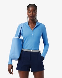 멀티 립 후드 티셔츠