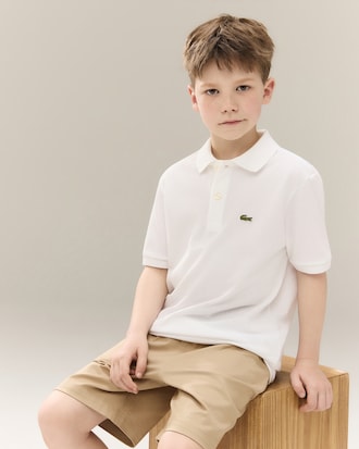 키즈 베이직 반팔 폴로셔츠