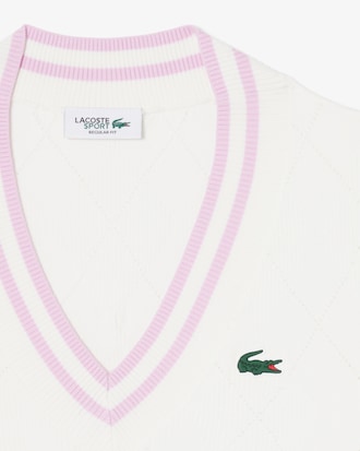 골프 아가일 스웨터 베스트