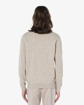 베이직 반집업 풀오버