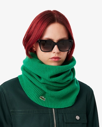 캐시 혼방 립 조직 워머