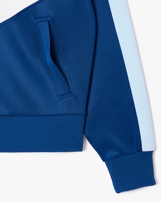 컬러블럭 하프짚업 스웻셔츠