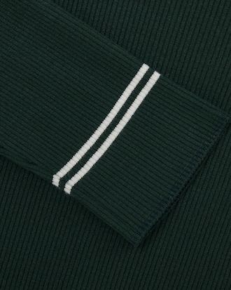 V넥 카라 긴팔 스웨터