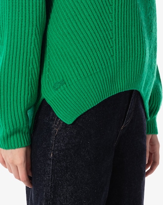 3D 하프짚업 스웨터