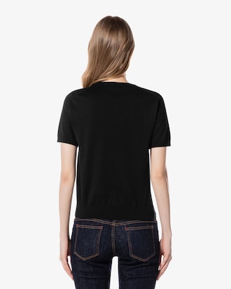 베이직 크루넥 반팔 풀오버