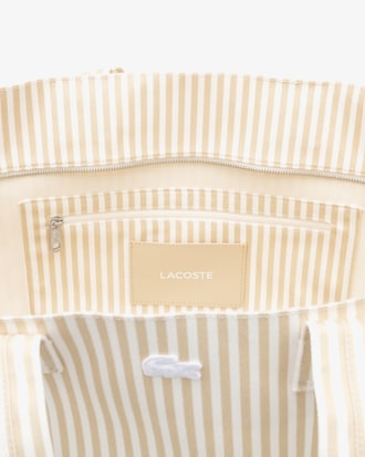 썸머팩 XL 탑지퍼 코튼 토트백