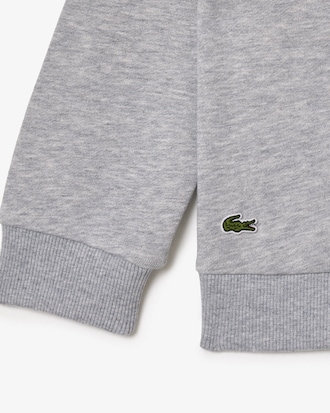 테니스공 그래픽 긴팔 후드 집업