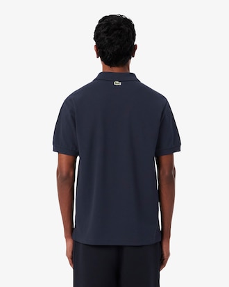 테니스 레터링 반팔 폴로 셔츠