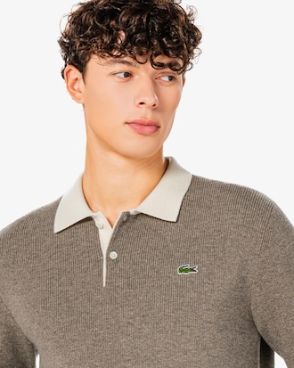 립조직 럭비 스웨터 폴로셔츠