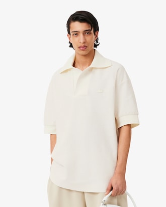 남성 타월링 저지 오버사이즈 폴로