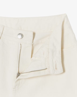 세미와이드 데님 팬츠