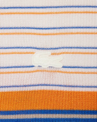 스트라이프 저지 니트 티셔츠