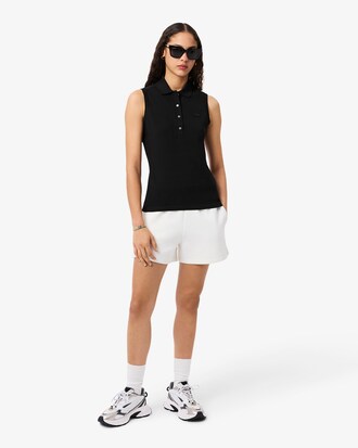 슬림핏 슬리브리스 폴로 셔츠