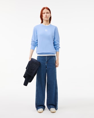 캐주얼 크루넥 스웻셔츠