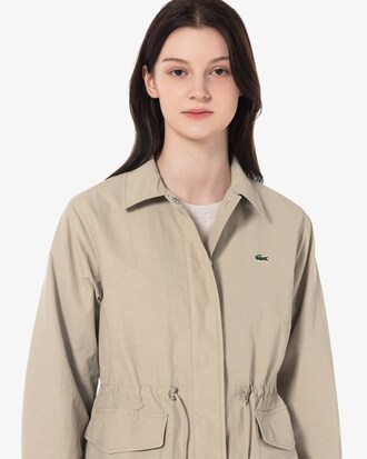 린넨 사파리 점퍼