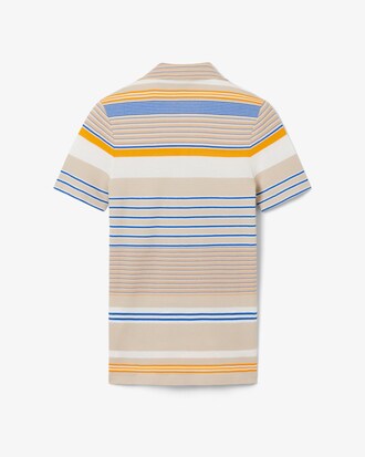 남성 헤비 피케 스트라이프 슬림 폴로