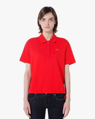 사이드 리본 폴로셔츠